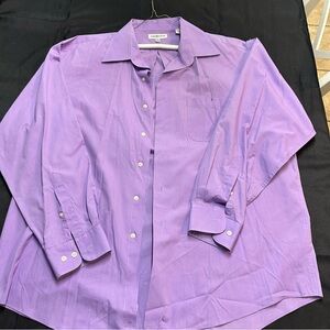 Chereskin Men's Lilac Shirt Long Sleeve 17-17 1/2 -  34/35